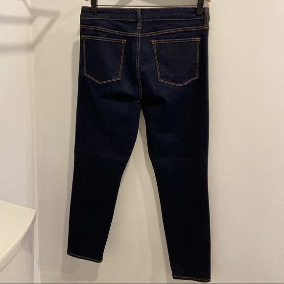 J Crew Dark Wash Mid Rise skinny - Picture 2 of 6